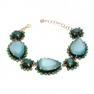 Bracciale con Castoni